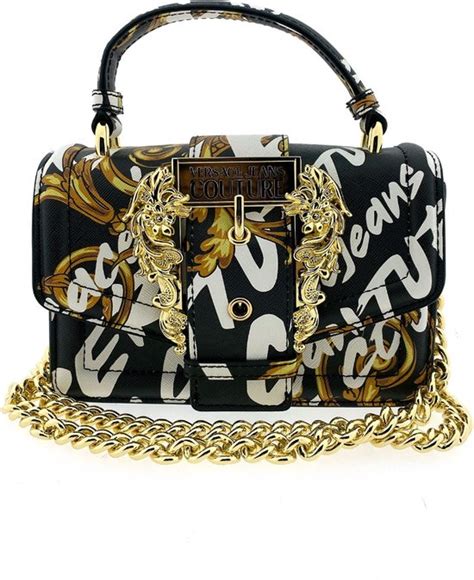 versace tas dames zwart|Versace Tassen voor dames online .